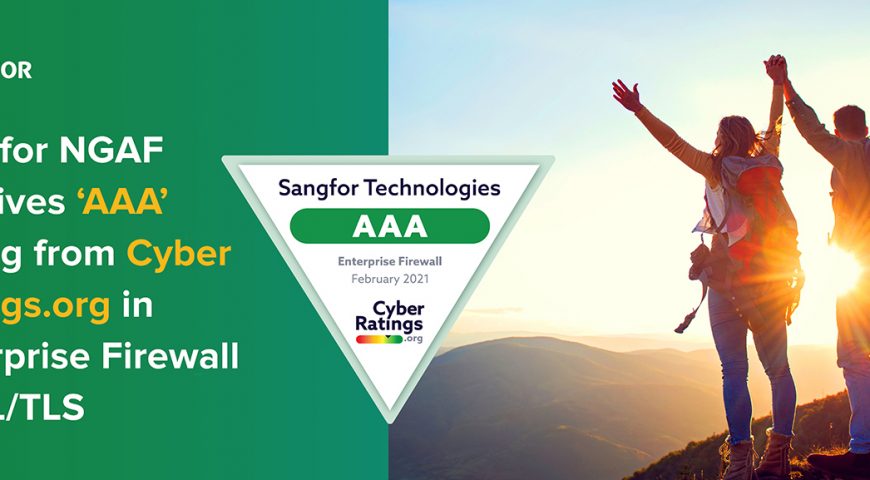 Sangfor NGAF رتبه AAA را از CyberRatings دریافت کرد